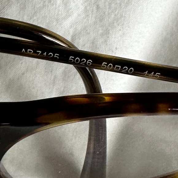 Giorgio Armani Reading Glasses AR 7125 5026 50-20 Tortoise Frames Readers - Picture 5 of 9